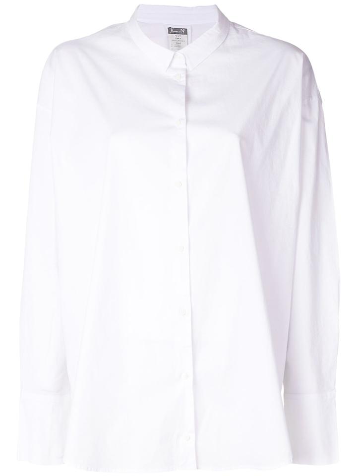 Kristensen Du Nord Curved Hem Shirt - White
