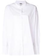Kristensen Du Nord Curved Hem Shirt - White