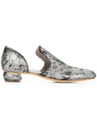 Officine Creative Sauvanne Pointed Slippers - Black