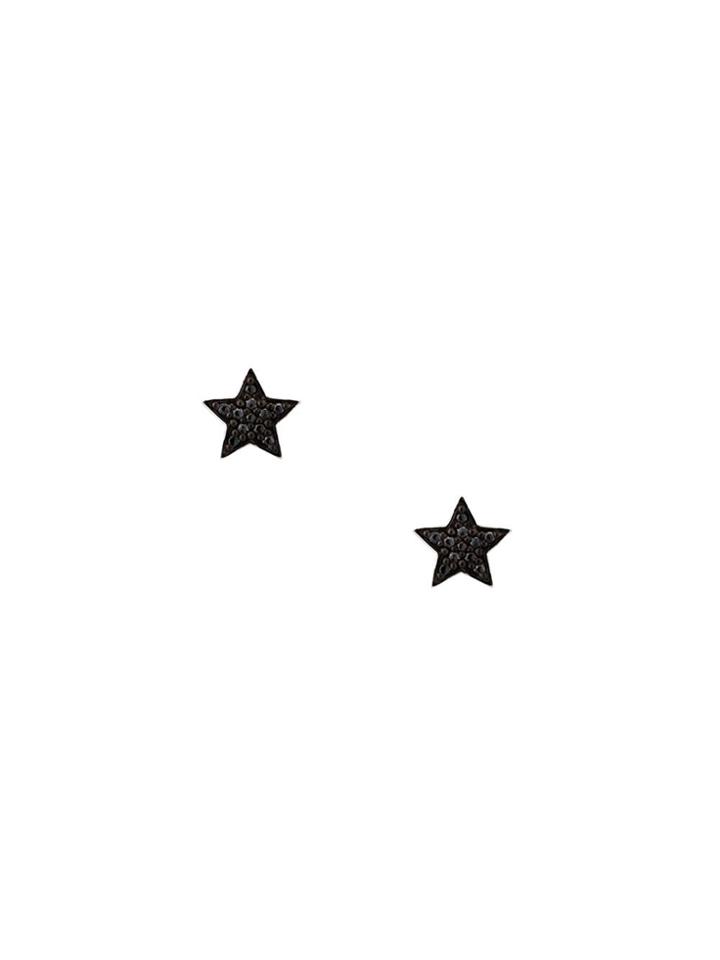 Alinka Stasia Mini Star Diamond Stud Earrings - Metallic
