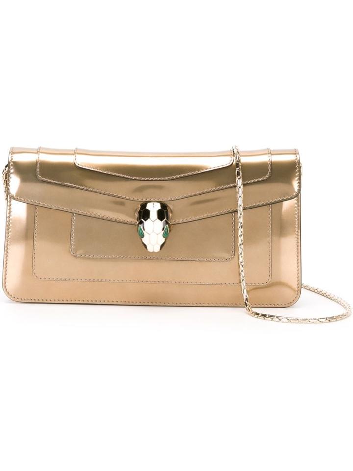 Bulgari 'serpenti Forever' Shoulder Bag, Women's, Grey