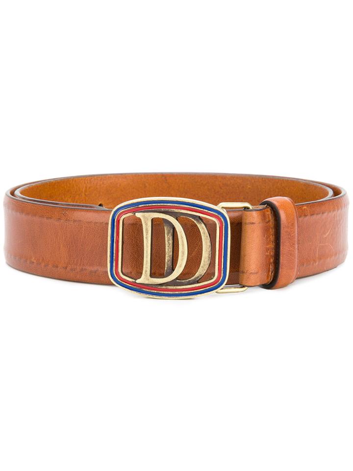 Dsquared2 Worn Effect Belt - Brown