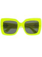 Gucci Eyewear Neon Sunglasses - Green