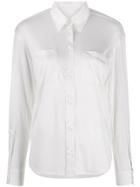 Burberry Dropped-shoulder Shirt - White