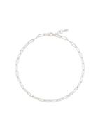 Loren Stewart Rectangular Chain Necklace - Metallic