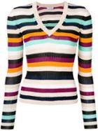 Altuzarra V-neck Knitted Top - Neutrals