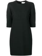 Victoria Victoria Beckham Structured Sleeve Dress - Black