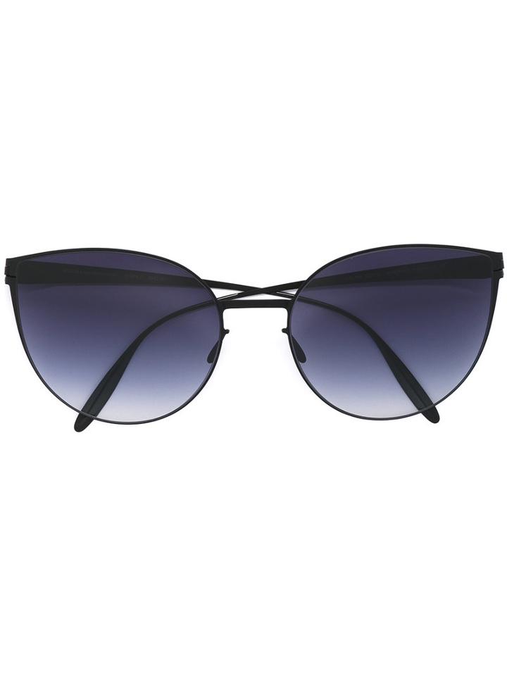 Mykita Mykita X Bernhard Willhelm Beverly Sunglasses, Women's, Black, Stainless Steel