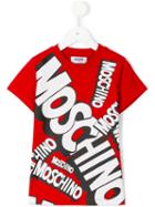 Moschino Kids - Logo Print T-shirt - Kids - Cotton - 6 Yrs, Red