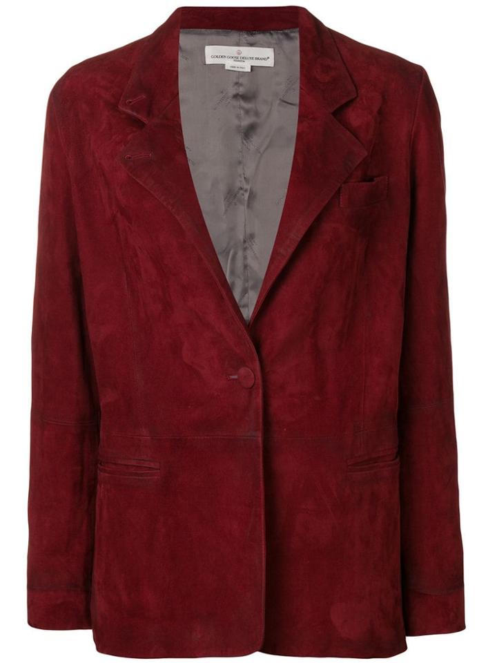 Golden Goose Deluxe Brand Blazer Jacket - Red