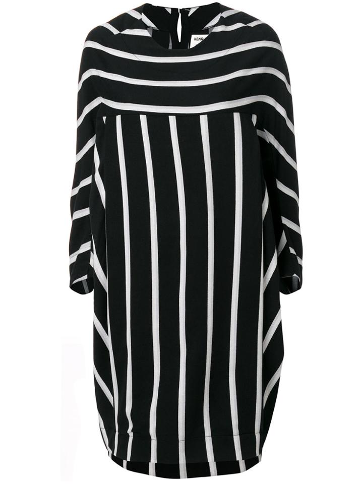 Henrik Vibskov Striped Dress - Black