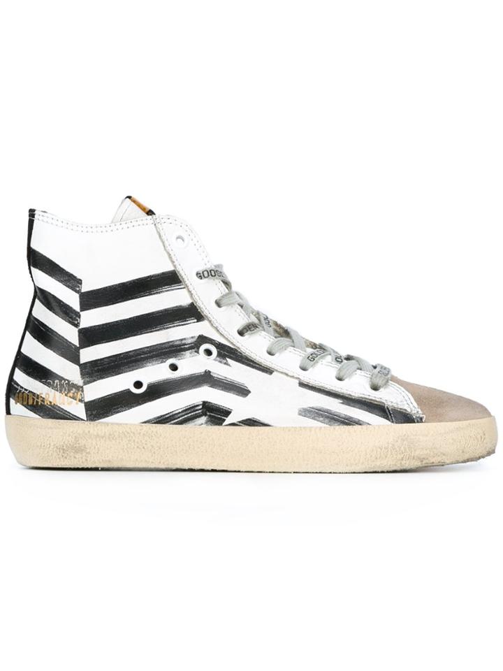 Golden Goose Deluxe Brand 'francy' Hi-top Sneakers - White