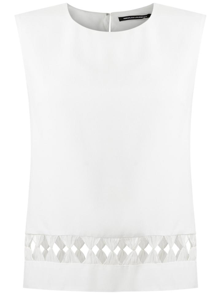Reinaldo Lourenço Panel Top - White