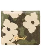 Muveil Floral Camouflage Print Wallet