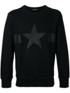 Diesel Star Sweatshirt, Men's, Size: Large, Black, Cotton