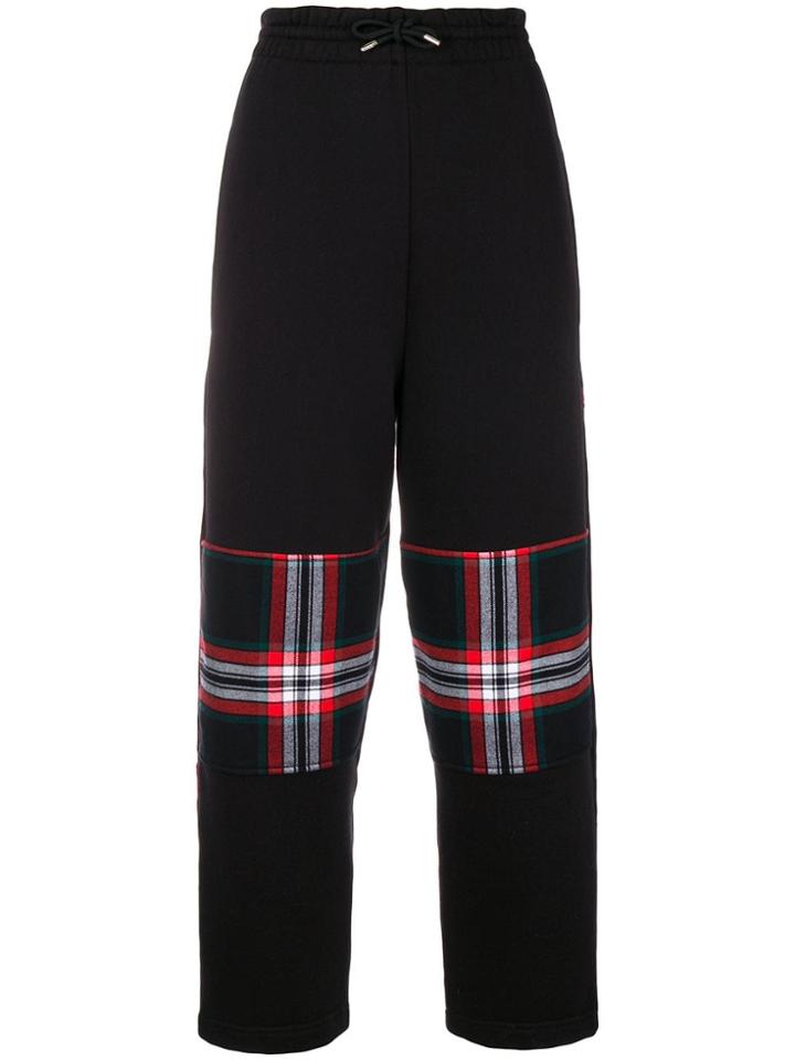 Mcq Alexander Mcqueen Knee Patch Trousers - Black