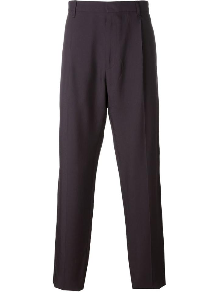 Lanvin 1 Pleat Pocket Detail Trousers