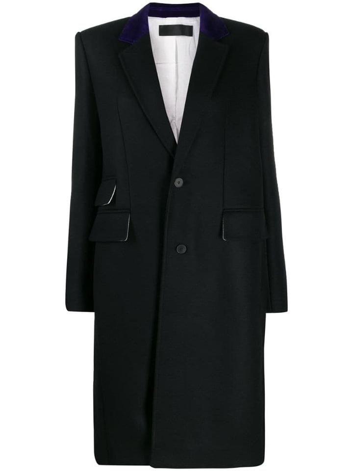Haider Ackermann Flap Pockets Single-breasted Coat - Black