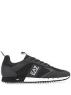 Ea7 Emporio Armani Side Logo Sneakers - Black