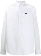 Philipp Plein Logo Plaque Shirt - White
