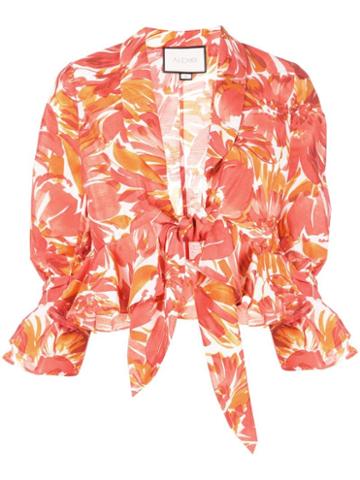 Alexis Reena Top - Watercolorfloral