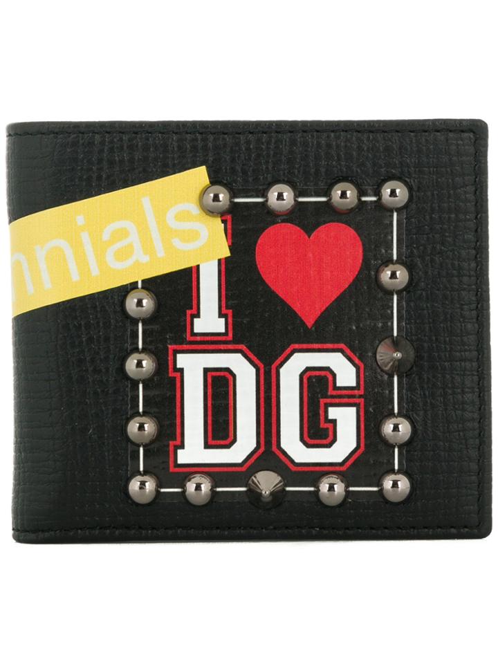 Dolce & Gabbana Dg Millennials Wallet - Black