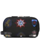 Alexander Mcqueen Skull Badge Clutch