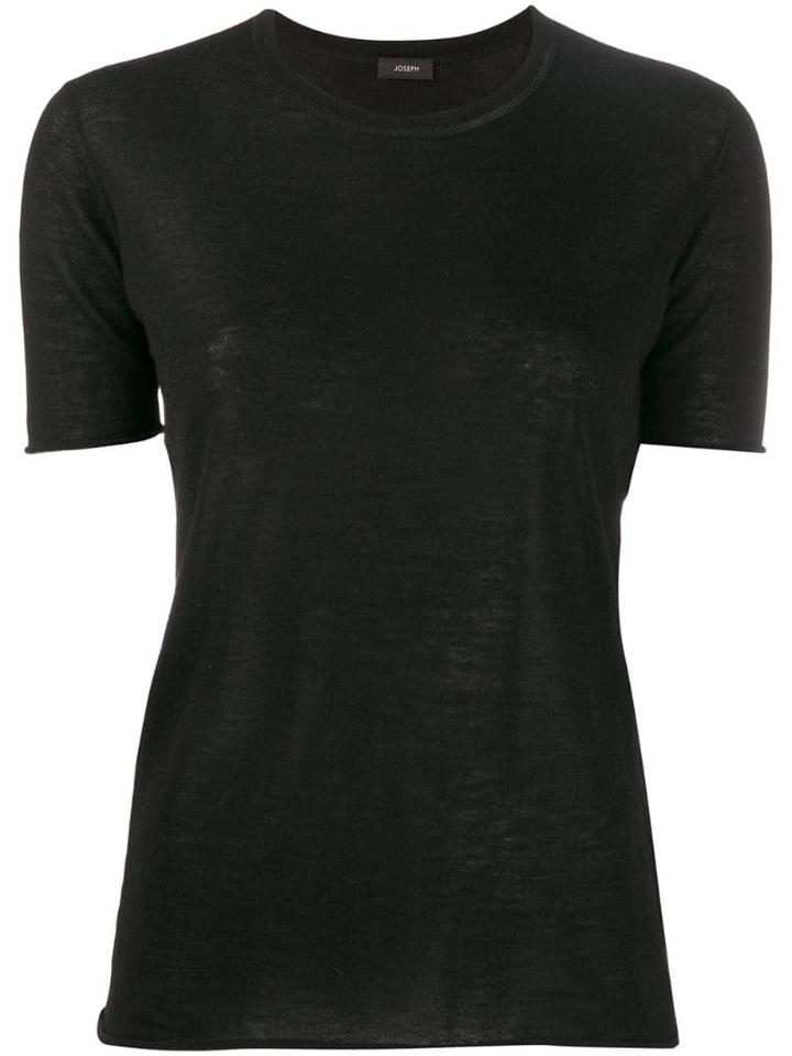 Joseph Knitted T-shirt - Black
