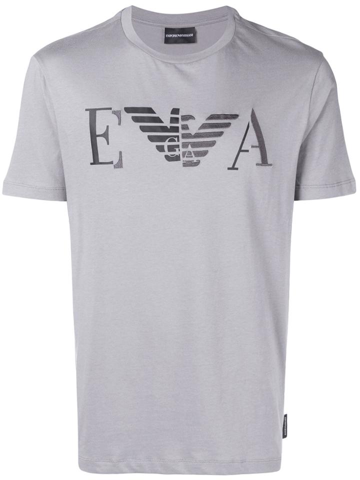 Emporio Armani Logo T-shirt - Grey