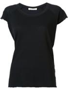 Nili Lotan Shortsleeved T-shirt, Women's, Size: Small, Black, Cotton