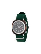 Briston Watches Clubmaster Gmt Traveller Acetate Watch - Green
