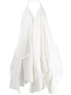 Jacquemus Halter Neck Dress - White