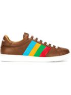 Dsquared2 Santa Monica Sneakers, Men's, Size: 39.5, Brown, Calf Leather/rubber/leather