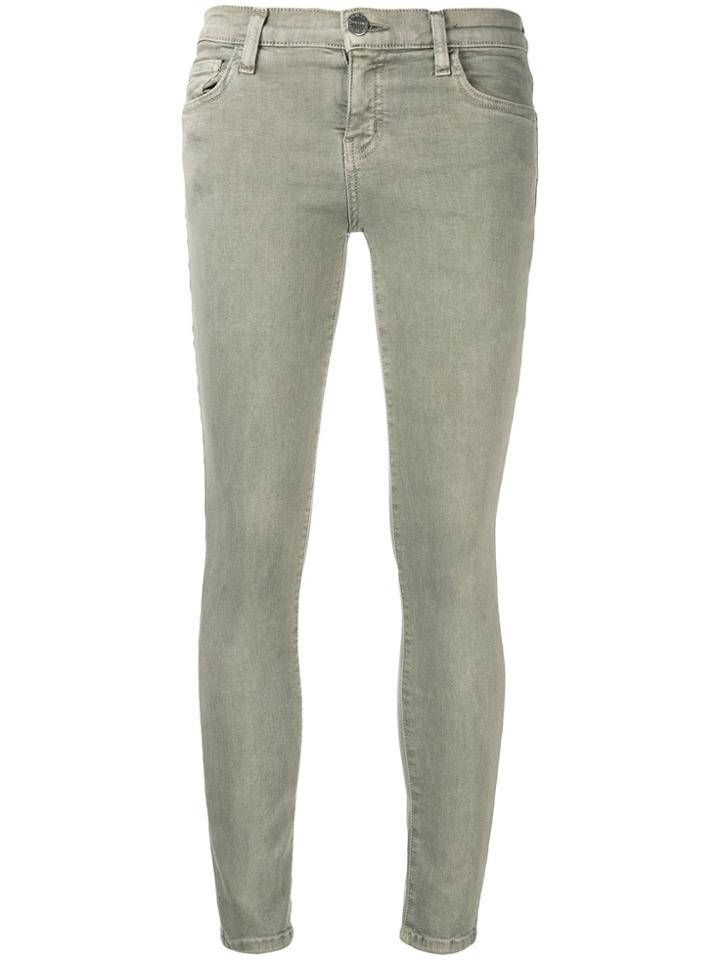 Current/elliott The Stiletto Jeans - Green