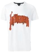 Just Cavalli Logo Print T-shirt, Men's, Size: Large, White, Cotton