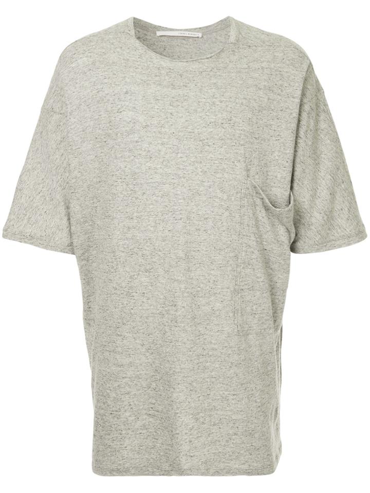 Isabel Benenato Plain T-shirt - Grey