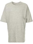 Isabel Benenato Plain T-shirt - Grey