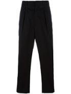 Marni Button Cuff Trousers, Men's, Size: 48, Black, Cotton