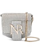 Nina Ricci Embellished Logo Mini Bag - Metallic