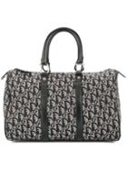 Christian Dior Vintage Trotter Boston Hand Bag - Blue