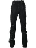 Unravel Project Distorted Skinny Jeans - Black