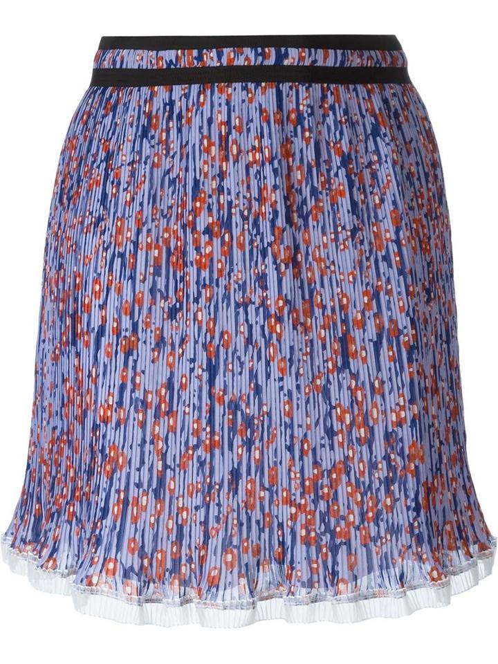 Carven Pleated Mini Skirt