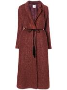 Forte Forte Single Breasted Coat - Red