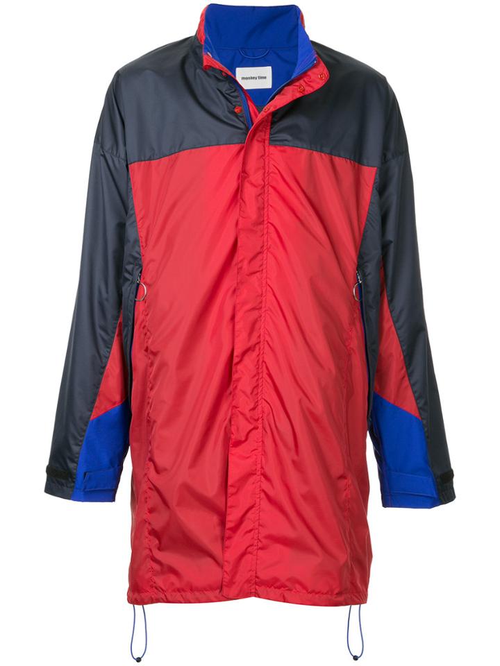 Monkey Time Shell Coat - Red