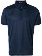 Corneliani Slim Fit Polo Shirt - Blue