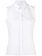 Delpozo Classic Blouse, Women's, Size: 36, White, Cotton