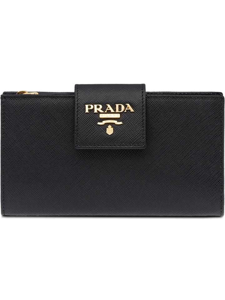 Prada Medium Wallet - Black