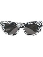 Balenciaga Eyewear Paris Cat Sunglasses - Black