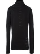 Unravel 'terry' High Neck Jumper