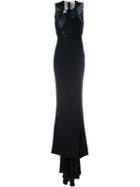 Stella Mccartney - Evening Dress - Women - Silk/cotton/spandex/elastane/viscose - 46, Black, Silk/cotton/spandex/elastane/viscose